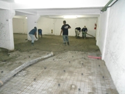 execução de piso de concreto garagem