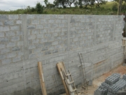 Construção de Muro de Arrimo na Vila Formosa