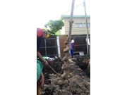 escavação de brocas para fundação