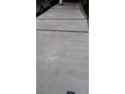 calçada de concreto acabada na zona sul