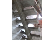construção de escada em concreto