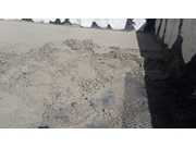 proteção mecânica com areia e cimento